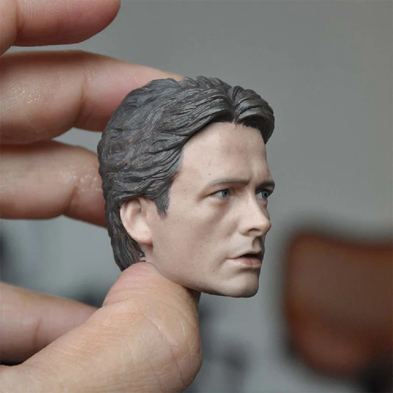 1:6 Scale Model Marty Head Sculpt Back To The Future McFly Fit For 12 Inch Action Figure Male Body Collection For Adult Fans Toy