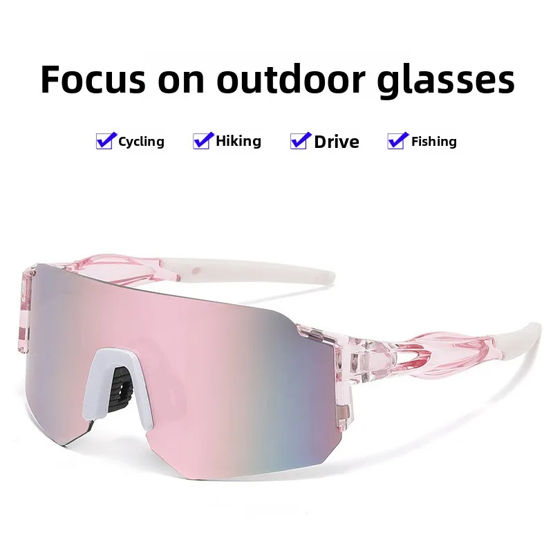 

Outdoor Sunglasses Cycling Glasses MTB Sport Goggles UV400 Men Women Bike Bicycle Riding Eyewear UV400 Hiking Shades