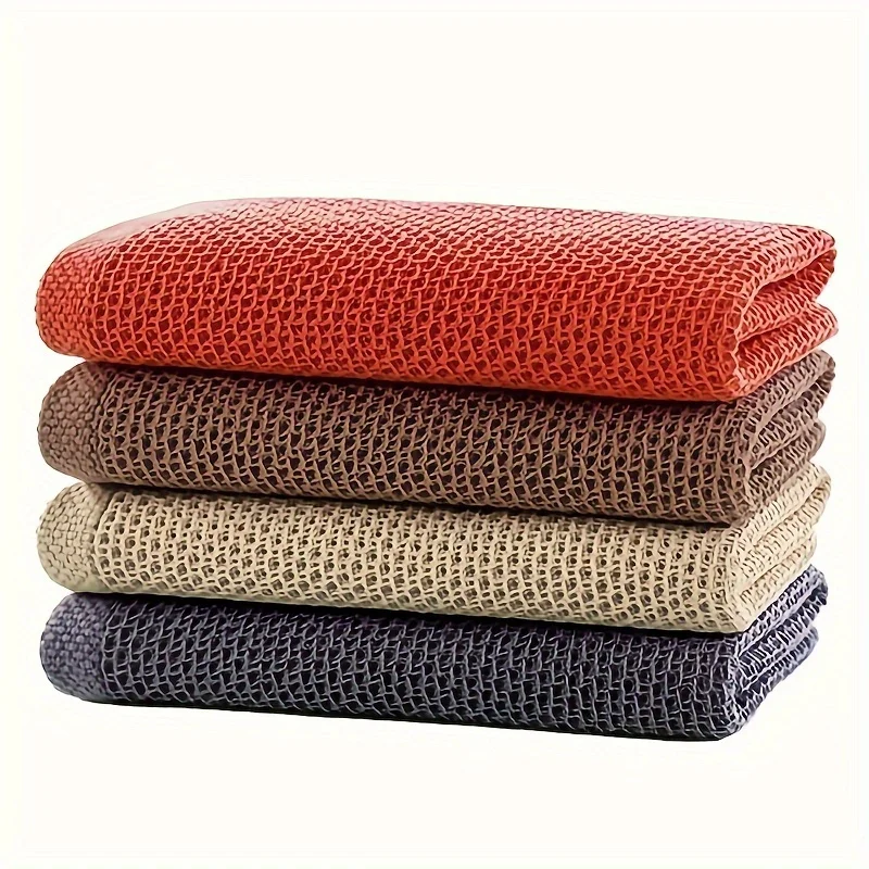 2/4pcs pure cotton square towel, suitable for bathroom bathing, face washing, kitchen cloth towels, home cleaning towels