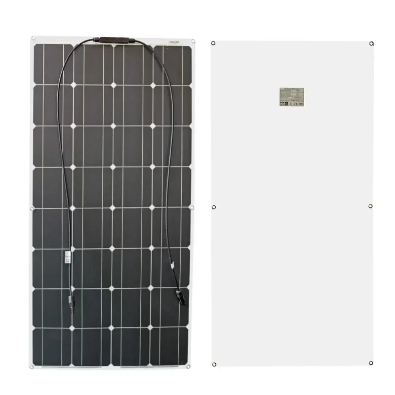 800W Flexible Solar Panel 100W 8PCS Waterproof 200W 300W 400W 500W 600W 1000W 12V Photovoltaic Solar Panel for Camping China