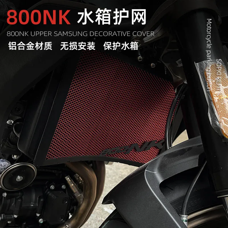 

FOR CFMOTO 800NK NK800 800 NK 2023-2025 Motorcycle CNC Accessories Radiator Grille Guard Protection Cover Cooler Grill Protector