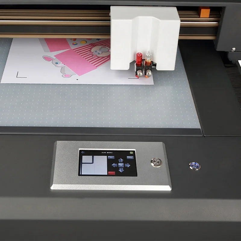 Wholesale Box Making Cutter For Vinyl Materials Machine Dtf Cutter Uv Dtf Machine Flatbed Cutting Plotter Reliable products