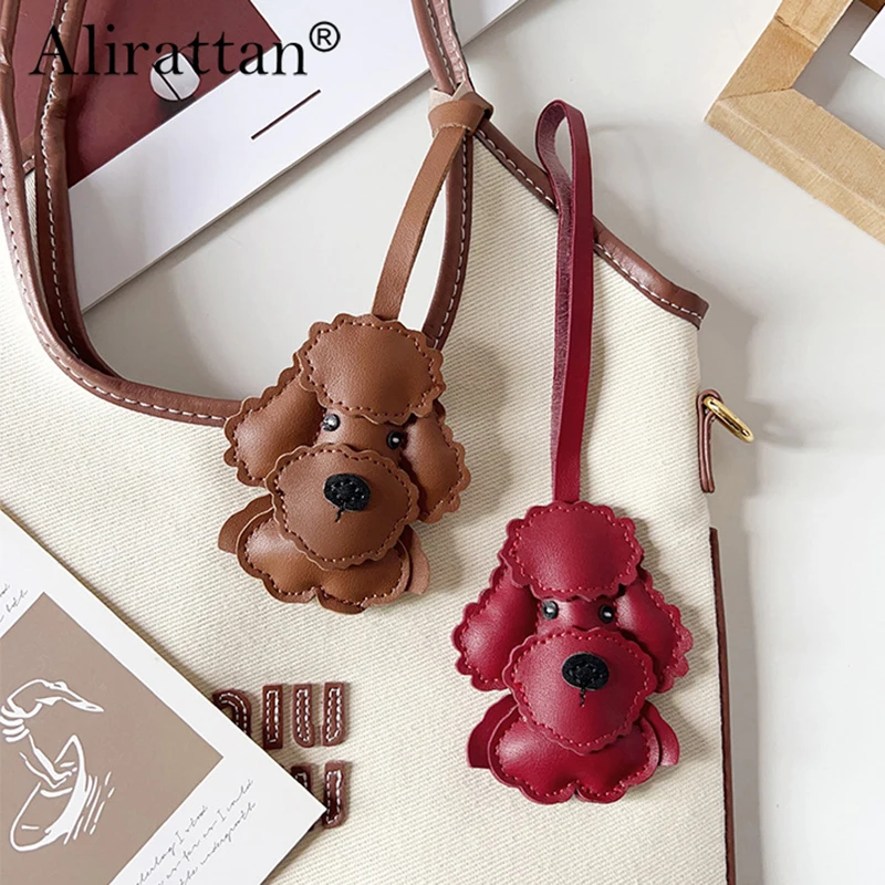 

Alirattan Teddy Dog Pendant Packaging Decoration Cute Dog Hanging Decoration Backpack 2025 New Keychain Hanging Decoration