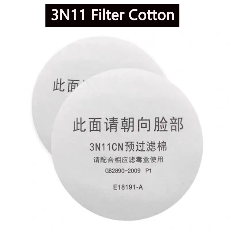 3N11 Dust Filter Cotton And 308 Dust Mask 8200 Dust Mask Used For House Decoration Polishing Spray Painting Mining Working