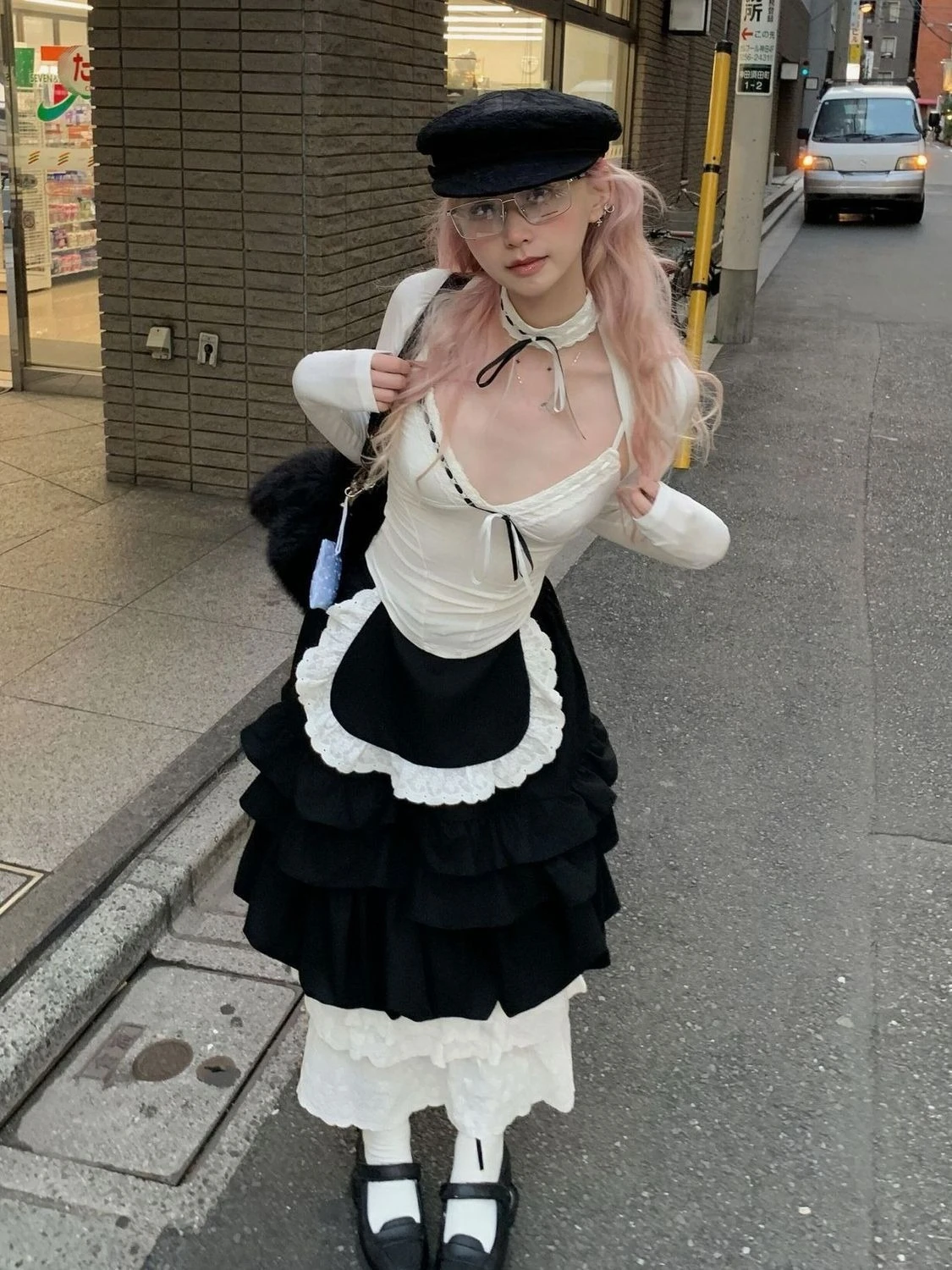 Conjunto Vintage de subcultura de 2 piezas para mujer, cárdigan corto informal, chaleco de encaje ajustado Sexy, estética Y2k, Tops dulces, picantes, Chic