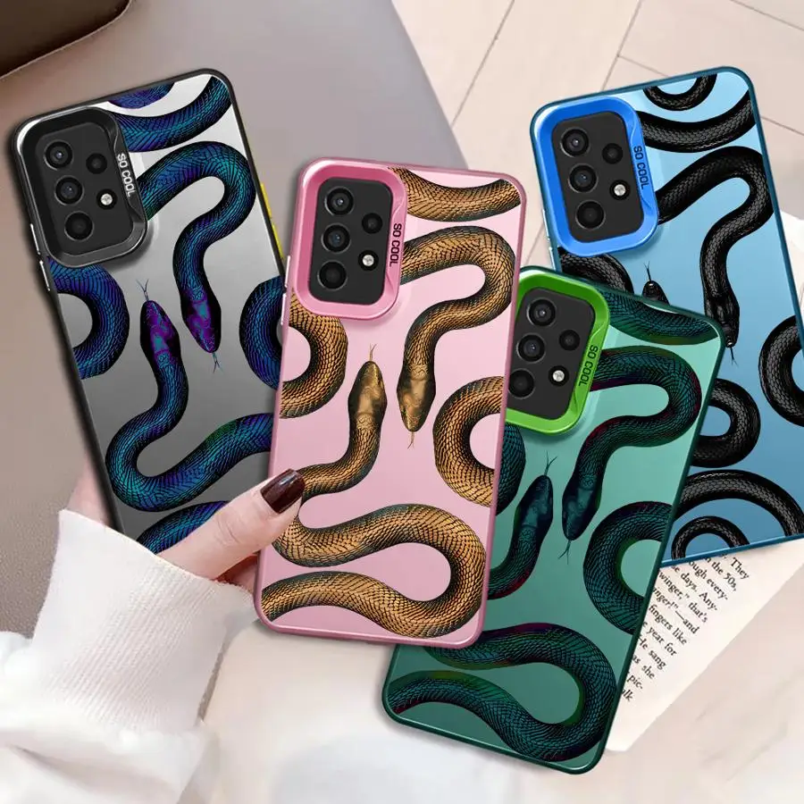 Snake Graphic Phone case for Samsung Galaxy Note 20 S20 Ultra A10 A30 A50 A02 A03 A05 A06 s Core A04e A11 A12 A13 A14 A15 A16