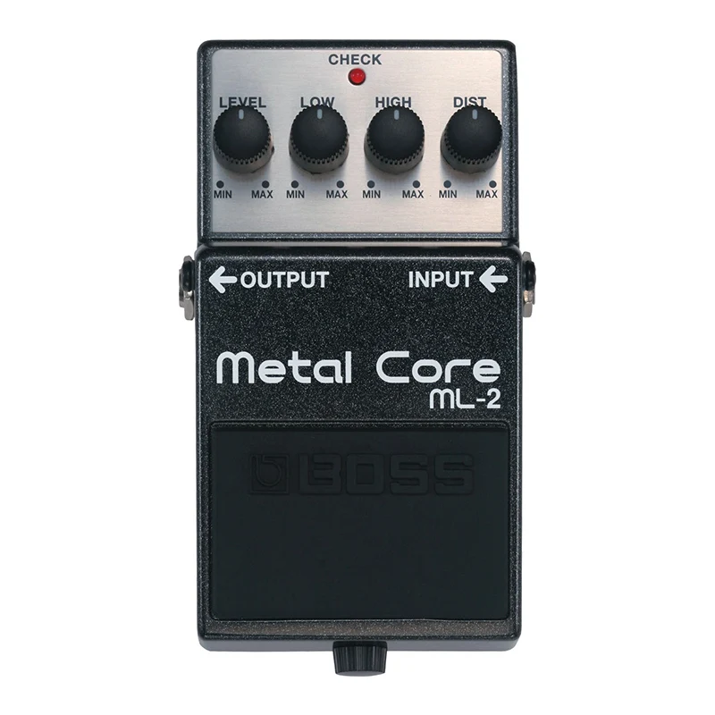 BOSS ML-2 Metal Core Guitar Distortion Effect Pedal for Guitar and Bass