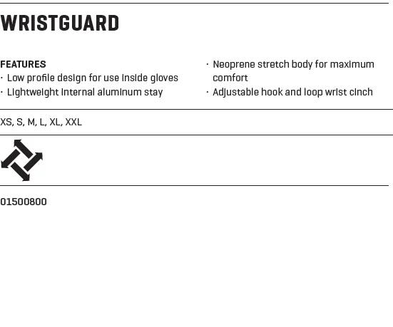 

Dakine Skiing Protection Gloves Aluminum Alloy Wrist Protectors Full Protection Adult Size for Snowboard And Ski Activities