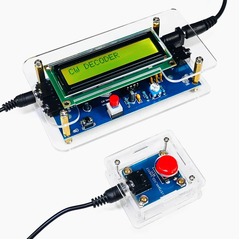 

CW Morse cipher decoder spare parts, transmitter practice circuit board making soldering DIY electronic kit
