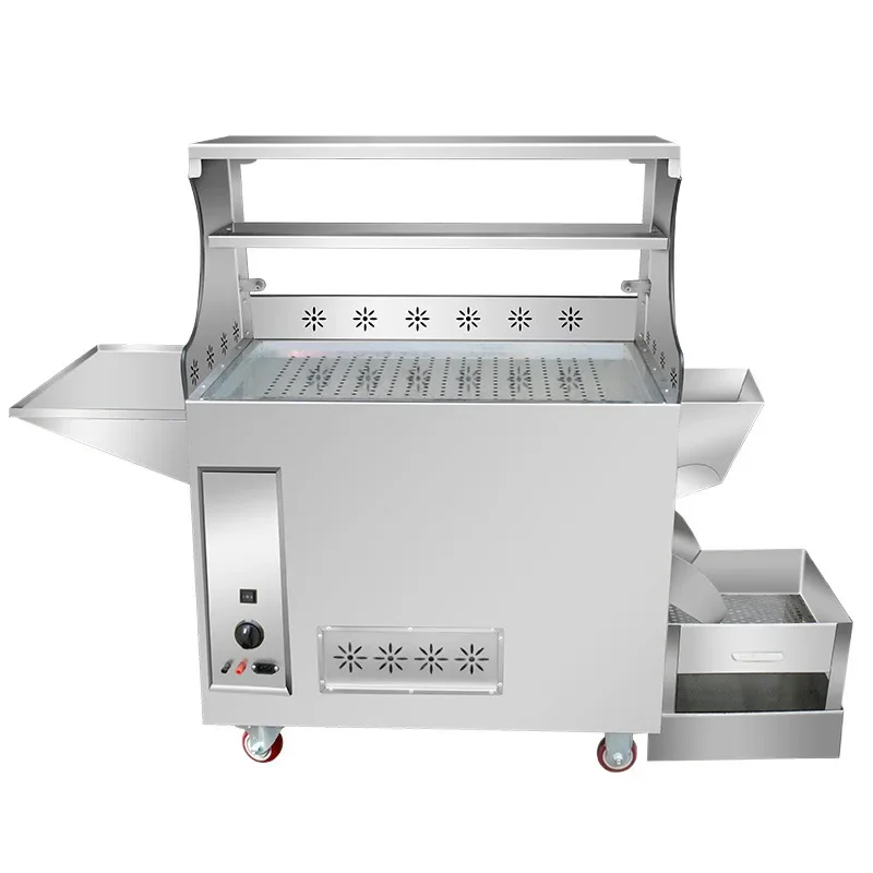 

Полностью автоматическая газовая многофункциональная электрическая машина для жарки семян дыни, коммерческая машина для жареного каштана с сахаром