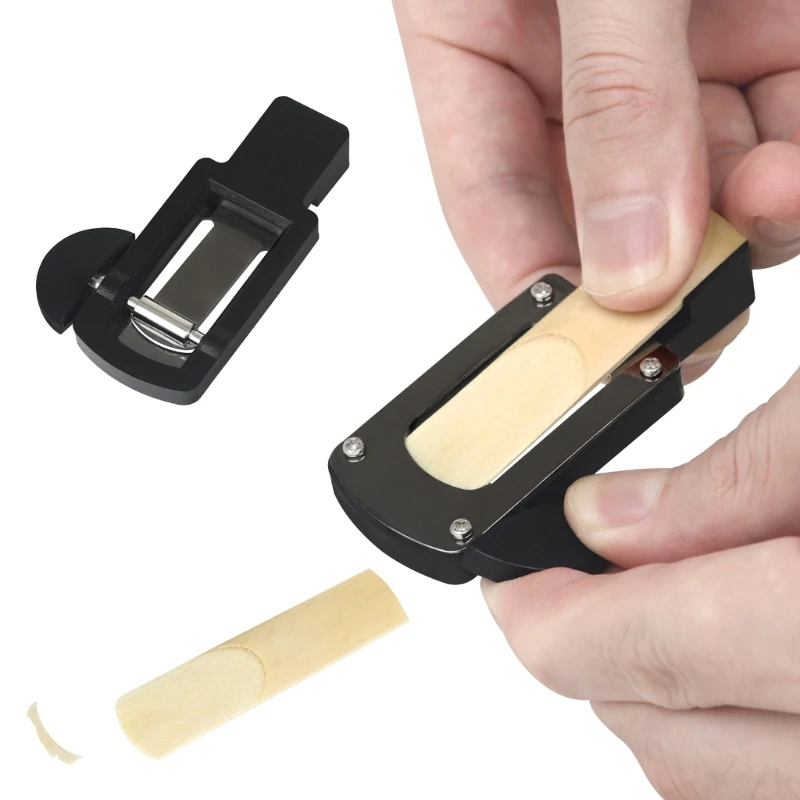 

Триммер для саксофонной трости для сопрано, альтов, теноров, инструмент для обслуживания трости для саксофона