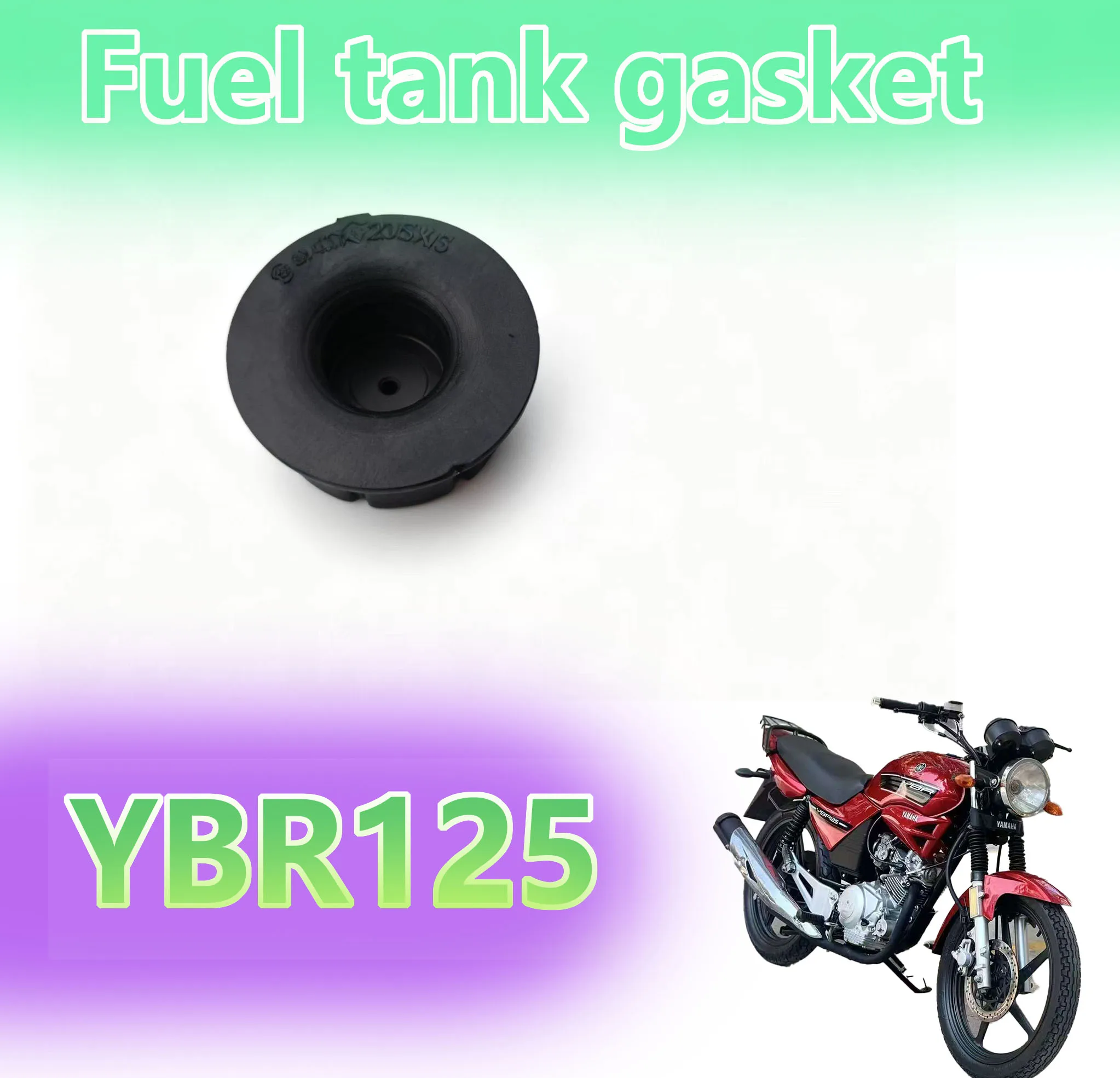 

Резиновая прокладка топливного бака Резиновое уплотнение топливного бака подходит для мотоциклов Yamaha Ybr125 Tt-R125Cc Ybz Ttr Xt137 150 F28 5Vl Jym125 Ybs125