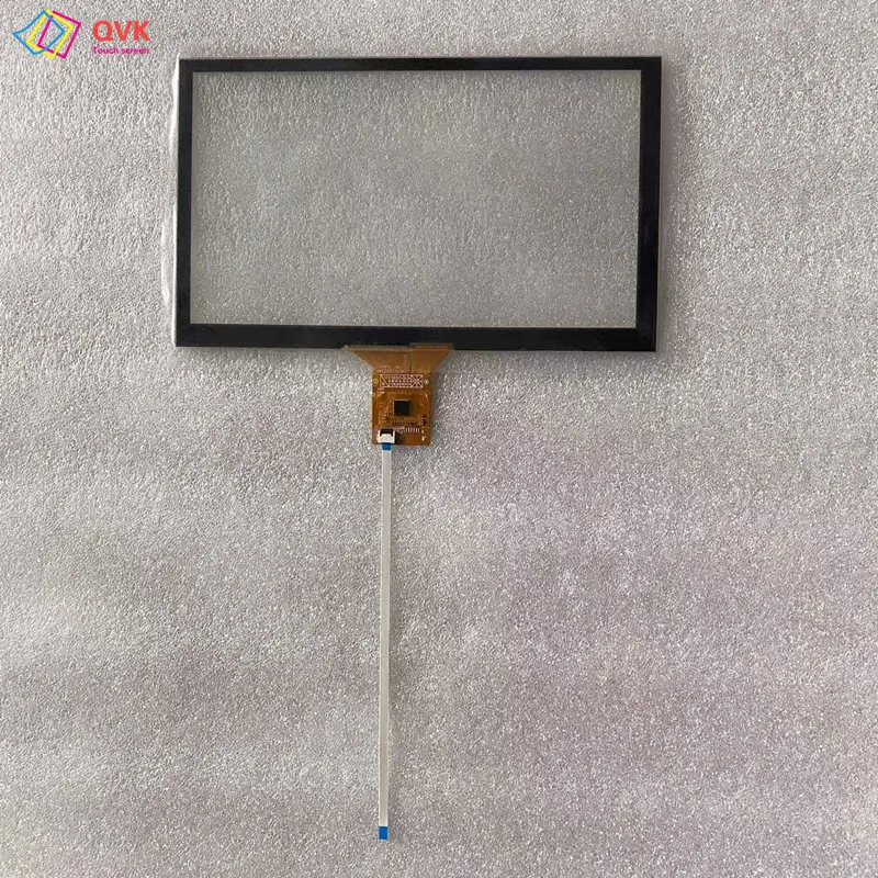 

8Inch Black Compatible P/N XWC 2031 V1 Singway Radio Player Capacitive Touch Screen Digitizer Sensor 192*116mm 6Pin