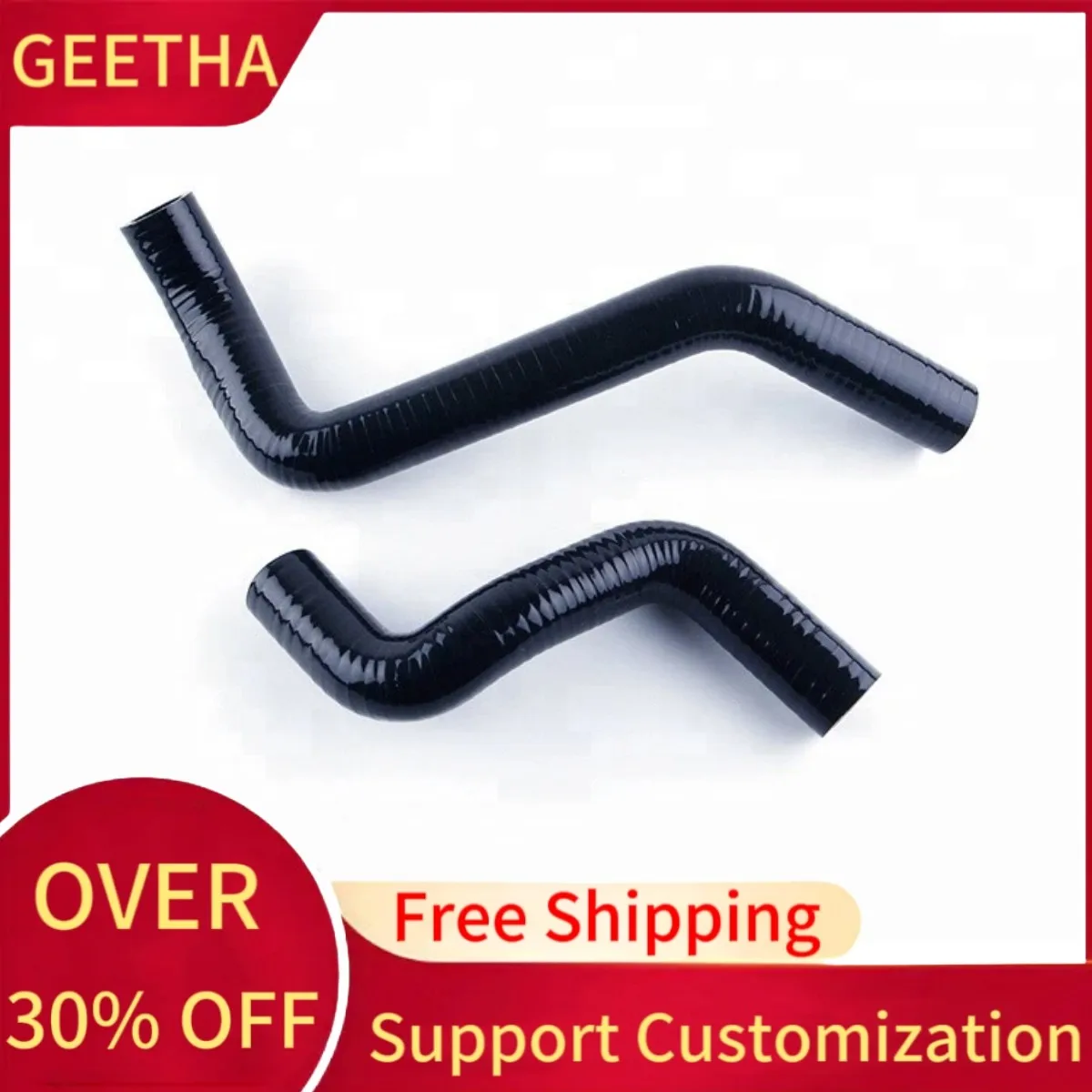 Radiator Hoses Silicone Tubes Kit Piping For Toyota Glanza 4Efte EP91 Starlet Turbo
