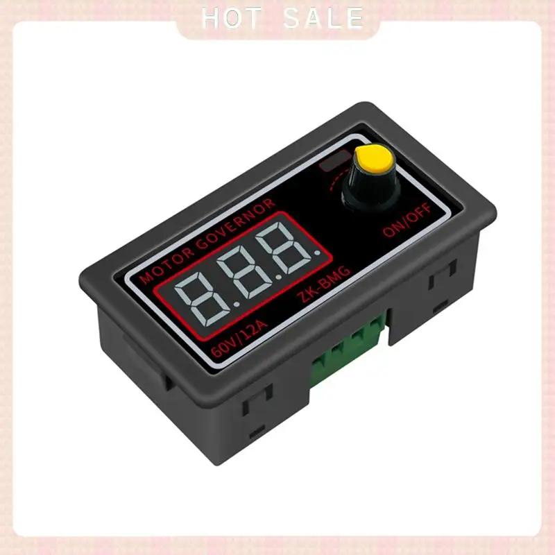 24-Hour Delivery PWM DC Motor Speed Controller Motor Fan Controller With Display Motor Controller 9-60V/12A /500W
