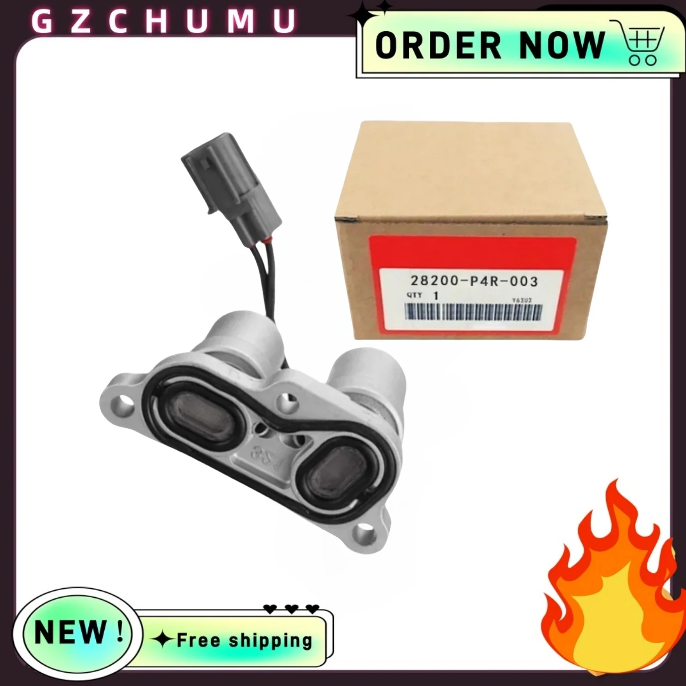 

28200-P4R-003 Transmission Shift Solenoid For Honda Civic CR-V For Acura Integra