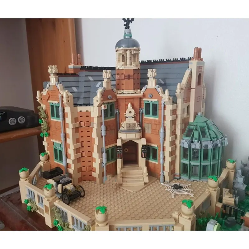 

Spot MOC-4504pcs Modern Architecture DIY Small Particle Assembly Building Blocks Puzzle Toy Model Gift Set Ornament