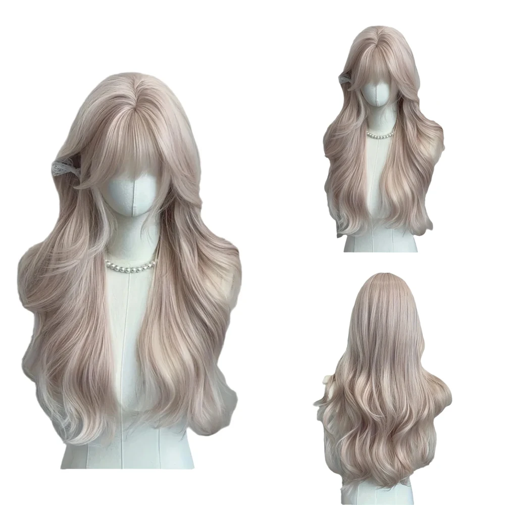 23-Inch Long Straight Hairband Bangs Are Suitable For Women'S Halloween Daily Parties. Natural And Heat-Resistant Lolita Wig