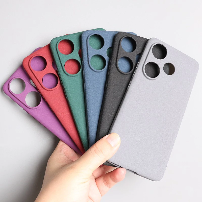 for Xiaomi Mi POCO F6 Pro F6 5G Case Sand Matte Soft Silicone Full Camera All-round Protect Anti-slip Cover Shell Phone Fundas