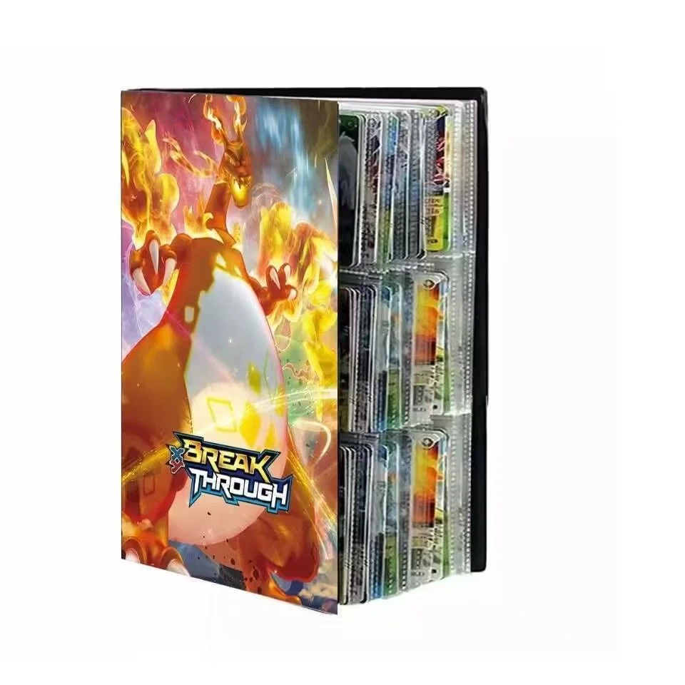 Cartoons 9 Zakjes 540 Kaarten Boek Album Anime Kaartspel PIKACHU Verzamelkaarten Verjaardagscadeau Voor Kinderen