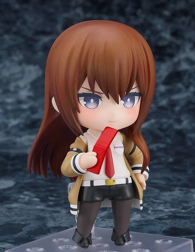 Figura de ação # 2521 Steins Gate Anime Figura Kurisu Makise Amane Suzuha/Shiina Mayuri Estatueta Modelo Colecionável Boneca Brinquedos Presente