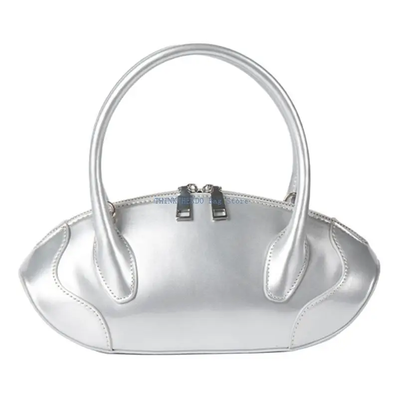 

340D Stylish Glossy Finish Korean Handheld Bag Fashionable Shoulder Crossbody Bags