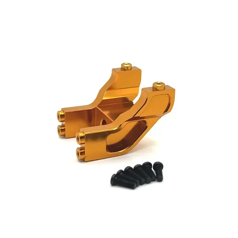 PARA MJX 1/14 14209 14210 RC Peças de carro de controle remoto Atualização de metal Asa traseira Peça fixa