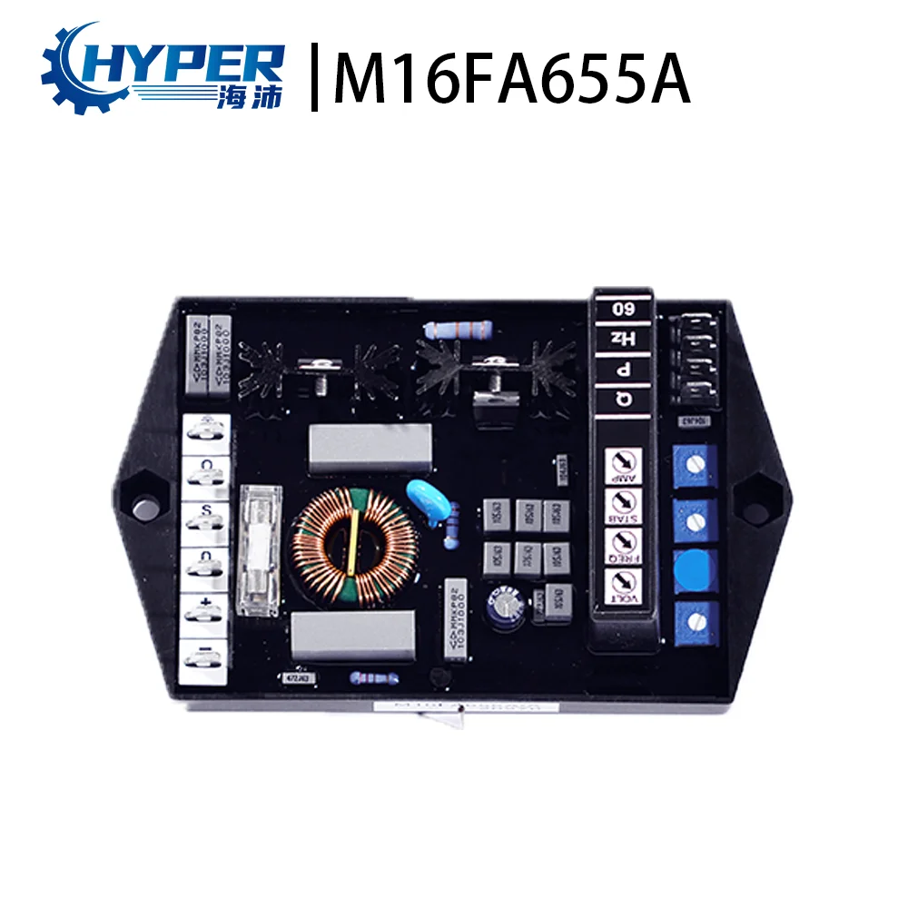 M16FA655A AVR Marelli Copy Generator Automatic Voltage Regulator Stabilizer 220V AC Three phase Alternator Electric Genset Part