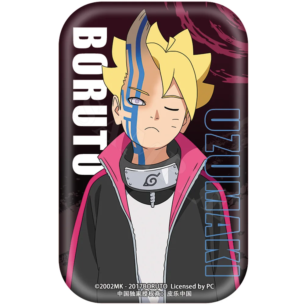 Boruto NARUTO VOLGENDE GENERATIES Kawaki China officiële autorisatie cosplay vierkante badge