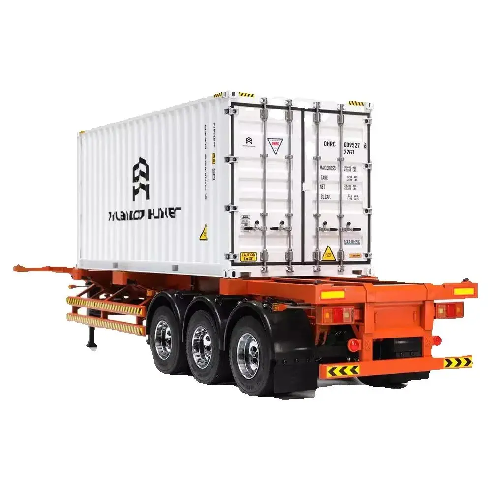 RC Car Truck  Model 1:32 Shiping Container KIT Model Simulation Ornaments Mood Pieces Plastic Unpainted