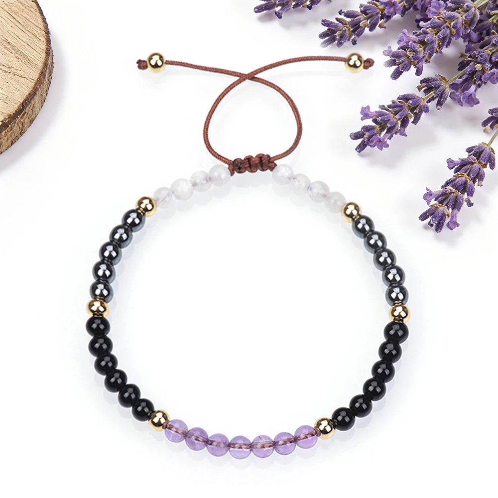 4Mm Moonstone, Blac…