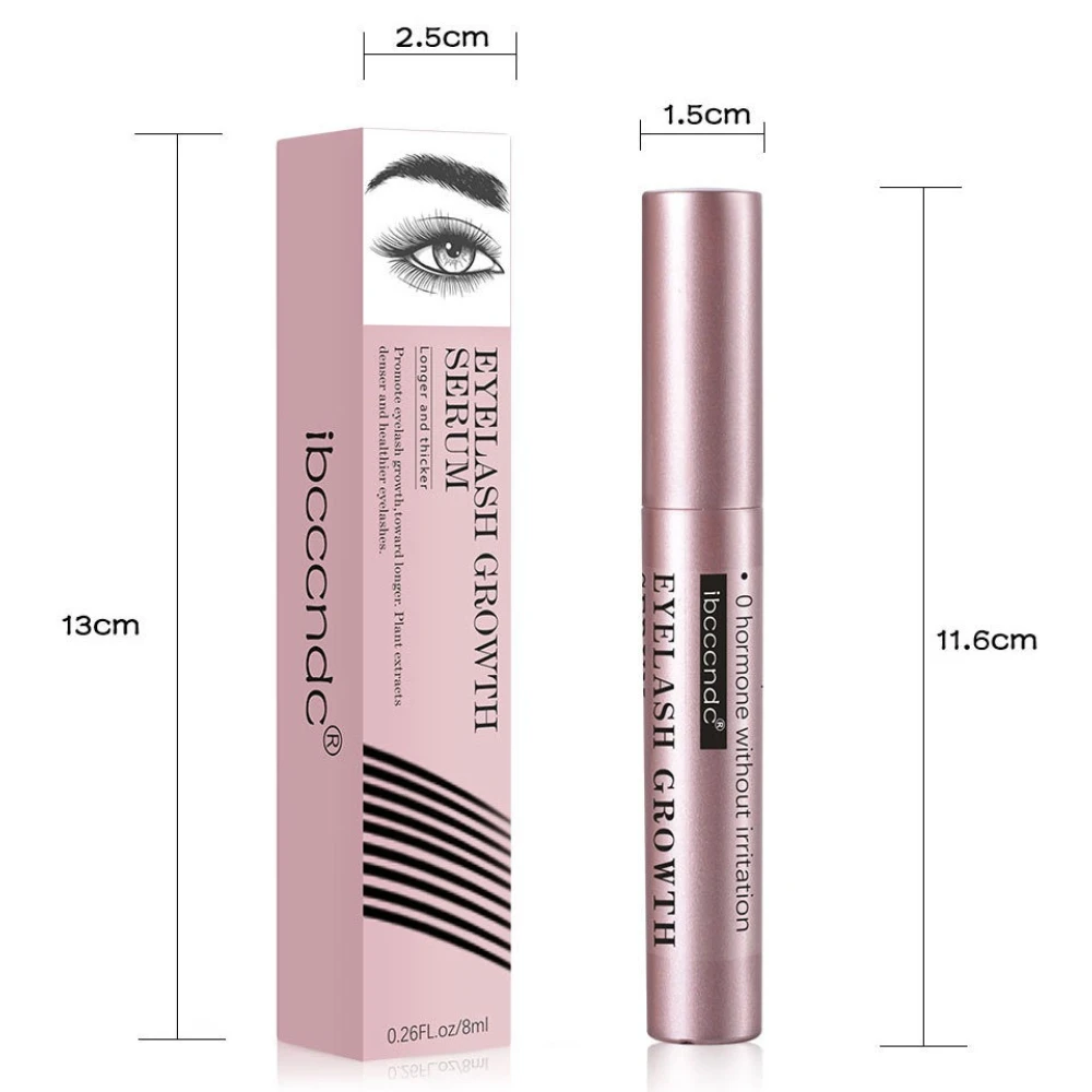 8 ミリリットル高速栄養まつげ成長血清急速成長血清強力なメイクアップ厚いまつげナチュラルカーリングまつげリフティング製品