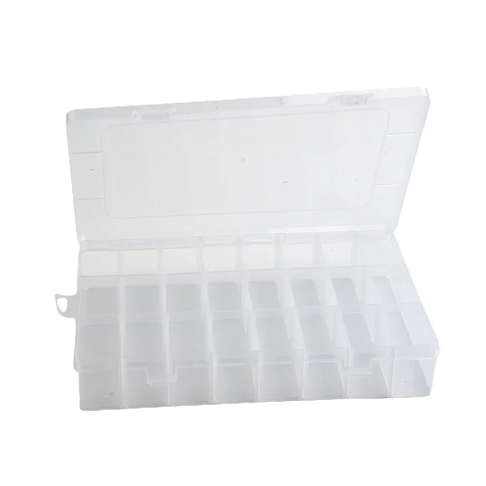 

Tool Storage Box Plastic Box Home Metal Parts Sewing Accessories Craft Parts Electronic Parts Clear Compact Practical Dustproof