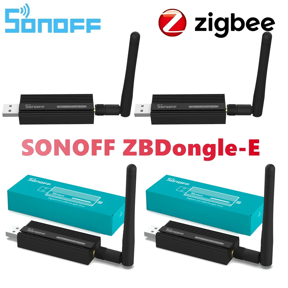 

USB-ключ SONOFF ZigBee 3,0 Plus, умный шлюз ZB-Dongle-E Esp32 ZigBee, домашний помощник ZHA ZigBee2MQTT, USB-флешка ZB Dongle-E