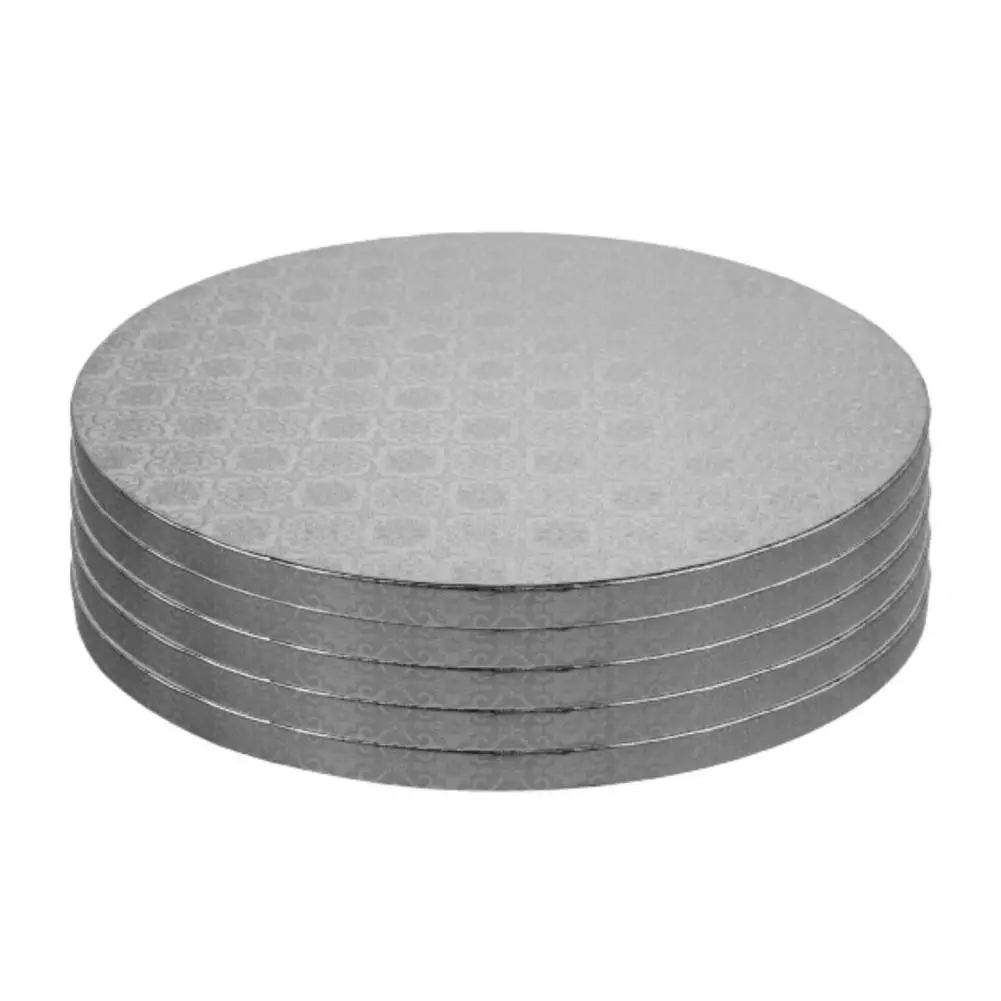 8 Inches Cake Board 10 Inches Cake Board Premium Greaseproof Cake Boards Set Of 5 8/10/12-inch White Round Paper Cake Board