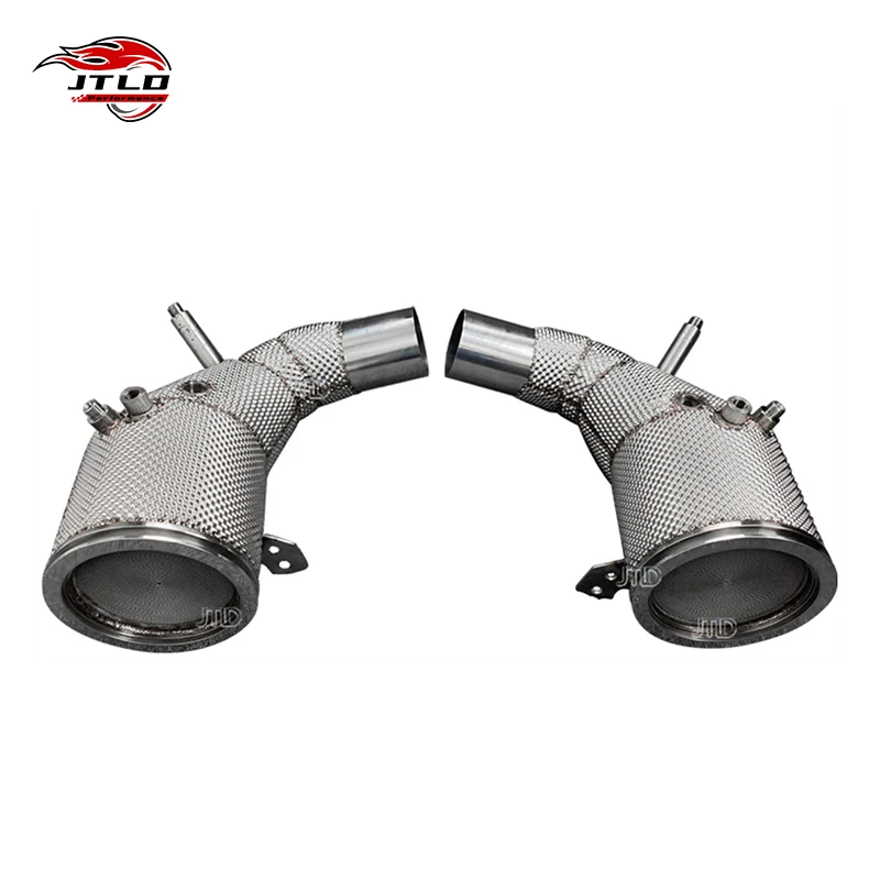 

High Performance Stainless Downpipe For Porsche 992 Carrera - 304SS Turbo Exhaust Upgrade EUR5 200 Cells