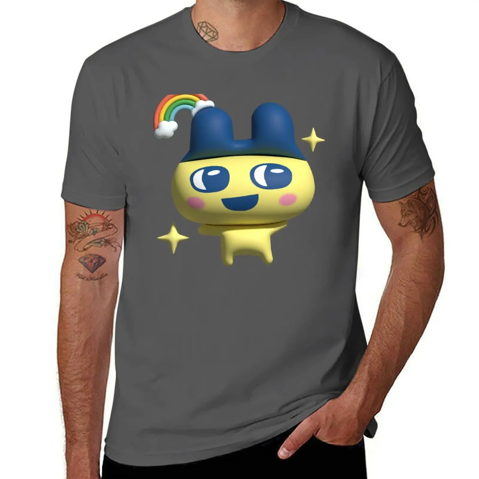 

Mametchi 3D Puffy Look T-Shirt funny t shirts dark humor t shirt custom print t shirt man designer T-Shirt
