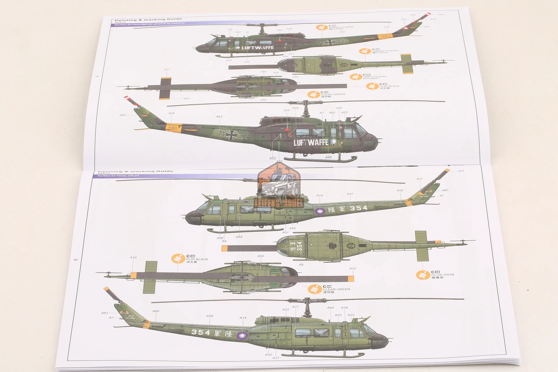 Kitty Hawk KH80154 1/48 Scale UH-1D \