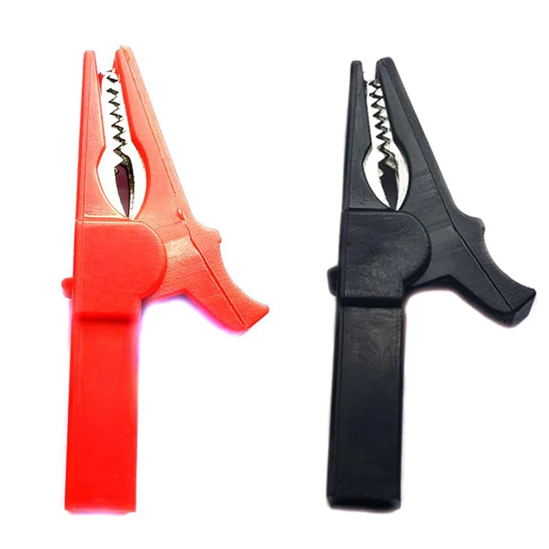 ABMO 20Pack Alligator Clips 1000V 32A Heavy Duty Full Insulated Automotive Car Battery Alligator Clips Electrical Test Clips