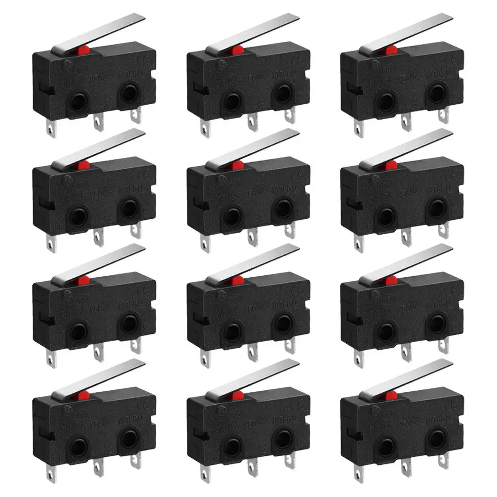 12Pcs Straight Lever Precise Control Compact Detection Electronic Mechanical Equipment