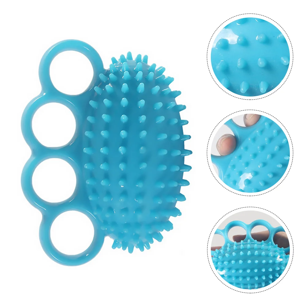 

Grip Finger Exerciser Wrist Hand Stress Ball Strength Trainer Silicone Material Strengthener Squeeze