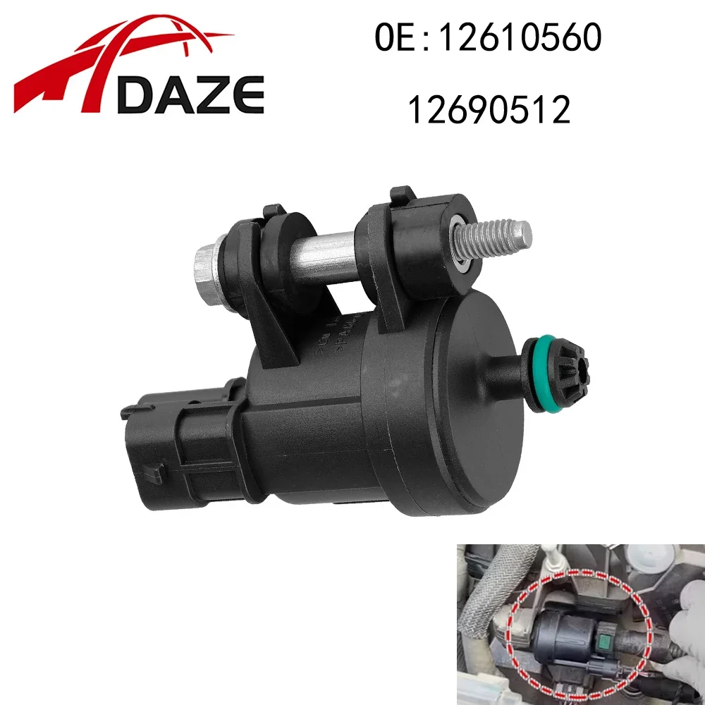 DAZE 10 Pcs 12610560 12690512 Car Vapor Canister Purge Valve Solenoid For Cadillac GMC Chevrolet Buick 3.0L 3.6L V6