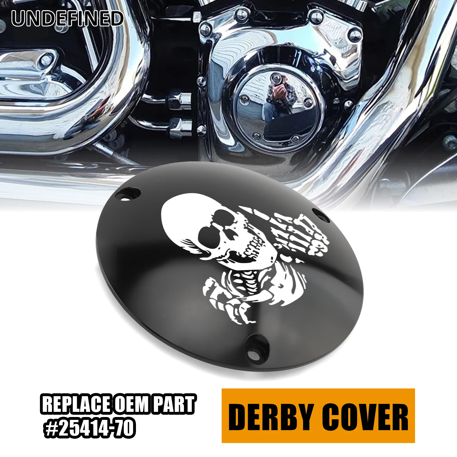 

Motorcycle Domed Derby Cover For Harley Shovelhead Softail Fat Bob Low Rider Street Bob Dyna Touring Road King FL FXST 1970-1998