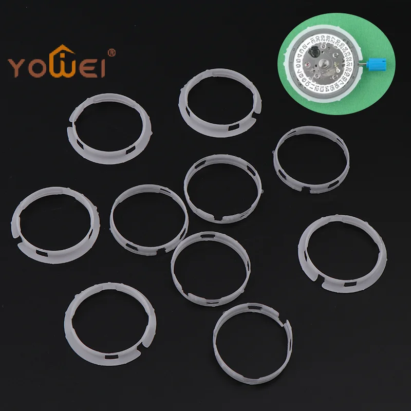 Latest 5Pcs Plastic Stent For NH35 NH36 Movment Ring Holder Watch Repair Fixing Parts Watch Accessories