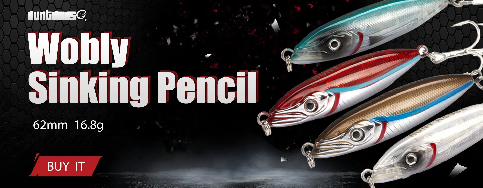 Hunthouse New Dragonfly Crawler Bleistift-Angelköder, 80 mm, 6,5 g, Oberflächen-Popper, schwimmender Topwater-Stickbait, oberflächlicher Buzzbait – Detail 1