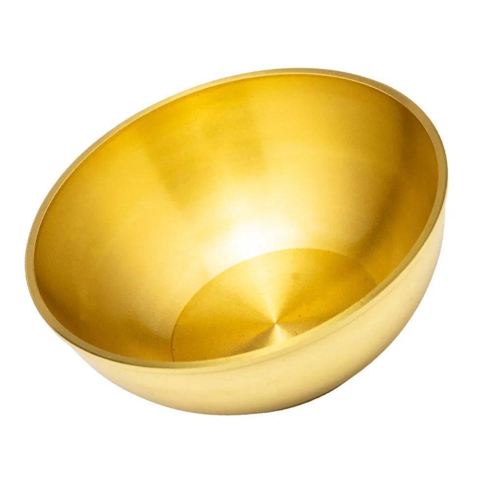 Holy Water Bowl Brass Buddhist Water Offering Bowl for Altar Temple Use Pure Brass Sacred Worship Vessel Elegant