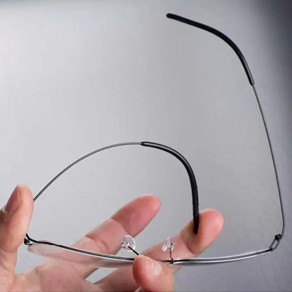 Blue Ray Blocking Anti-Blue Lightแว่นตาอ่านหนังสือโลหะเบาธุรกิจแว่นตาป้องกันดวงตาแว่นสายตาแว่นตา