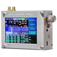 ATS-Decoder Full Band Radio Receiver 4inch Touch Screen Si4732 Portable Shortwave Radio Receiver WiFi Function 4000mAh Battery