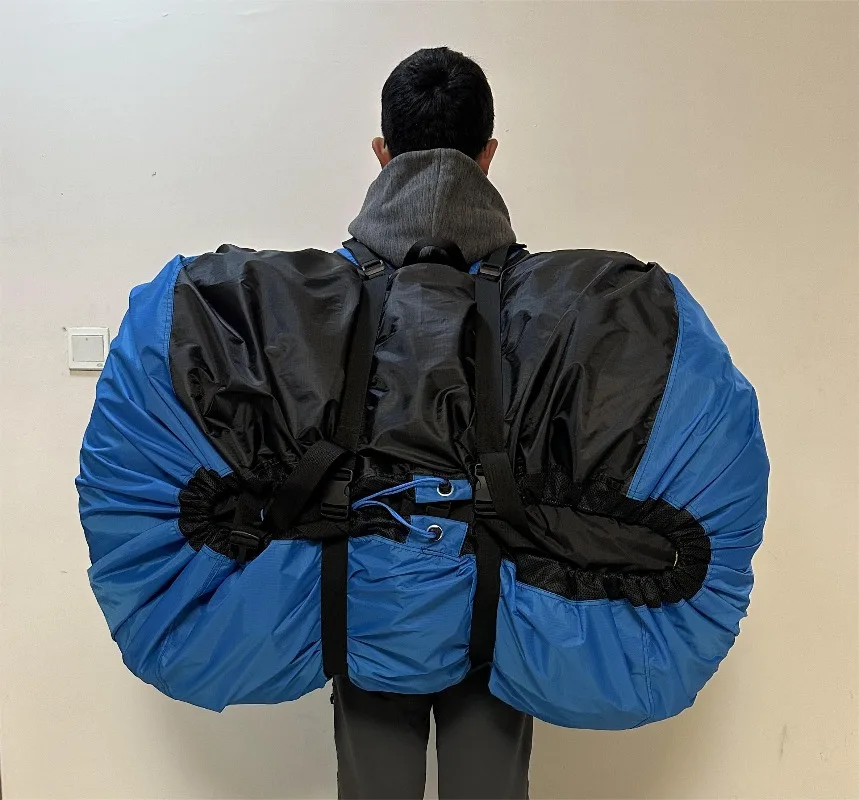 Paraglider Paramotor Backpack Bag | Large Capacity Durable Gear Storage for Powered Paragliding Equipment