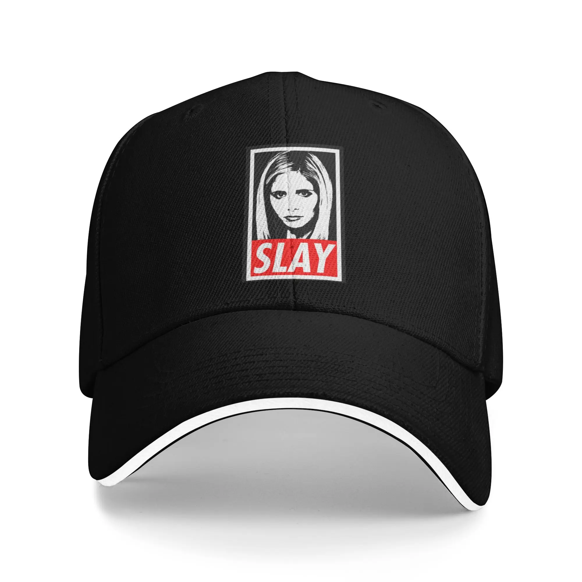 Slay Buffy the Vampire Slayer Baseball Caps Casual  Sandwich Hat Men Women Adjustable Sun Cap Workouts